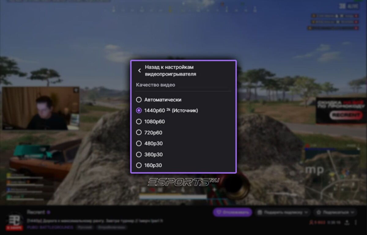 Twitch настройки трансляции