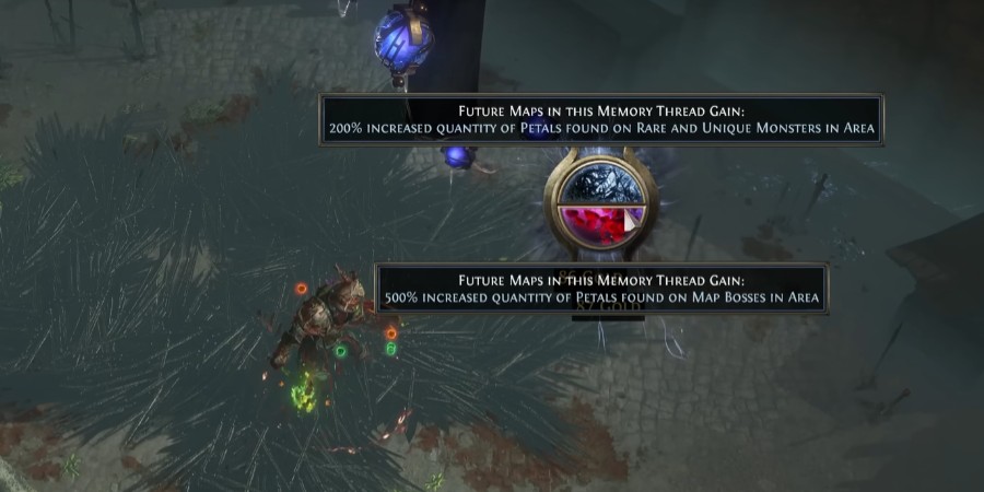 Path of Exile: Secrets of Atlas — алтарь из Memory Thread