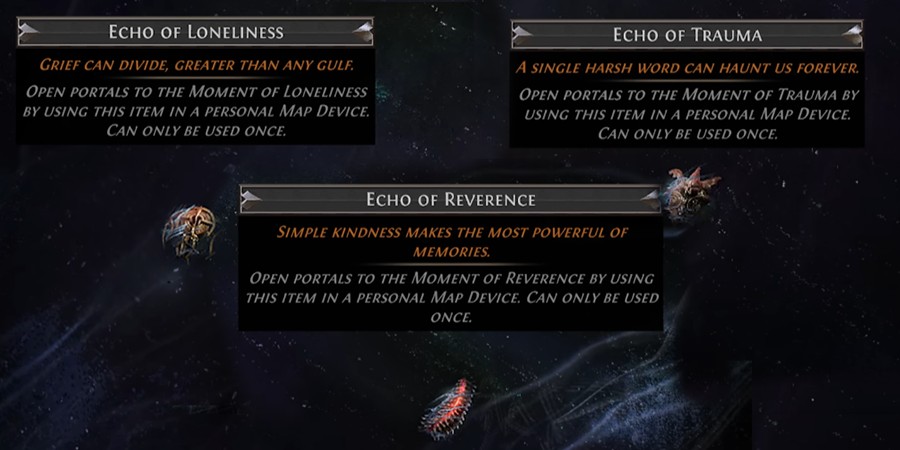 Path of Exile: Secrets of Atlas — эхо для призыва новых пинакл боссов из воспоминаний Заны
