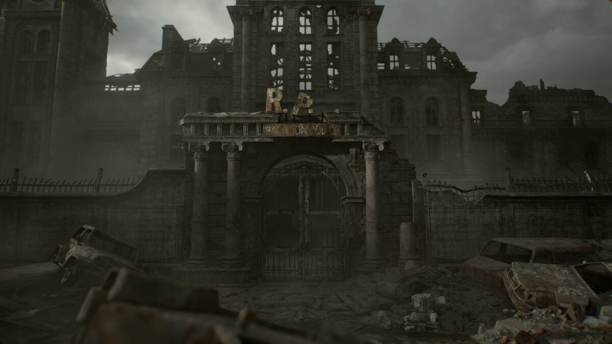 Кадр с полицейским участком из трейлера Resident Evil: Requiem