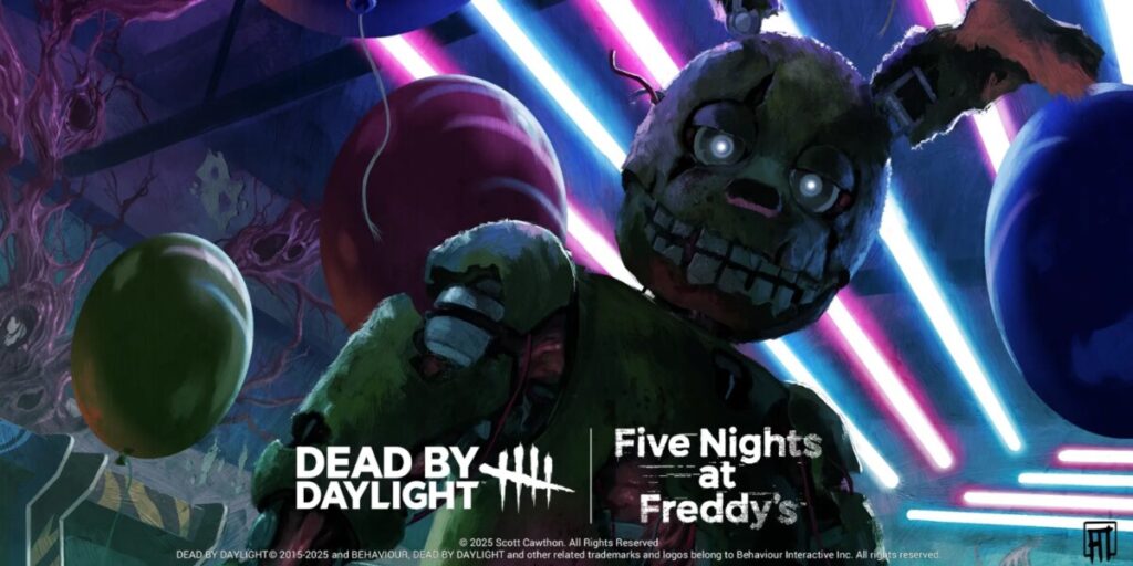 Dead by Daylight Springtrap title screen
