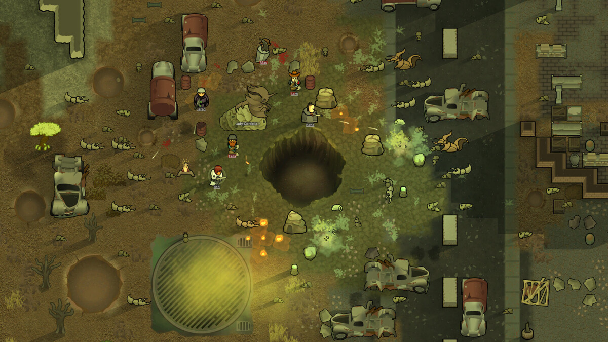 Шрамь в RimWorld