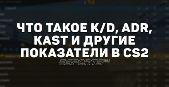 Что такое K/D, ADR, KAST и другие статистические показатели в CS2