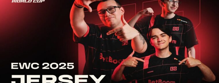 BetBoom Team представили новую форму на Esports World Cup 2025