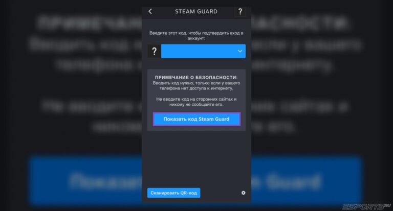 Где код стим гуард