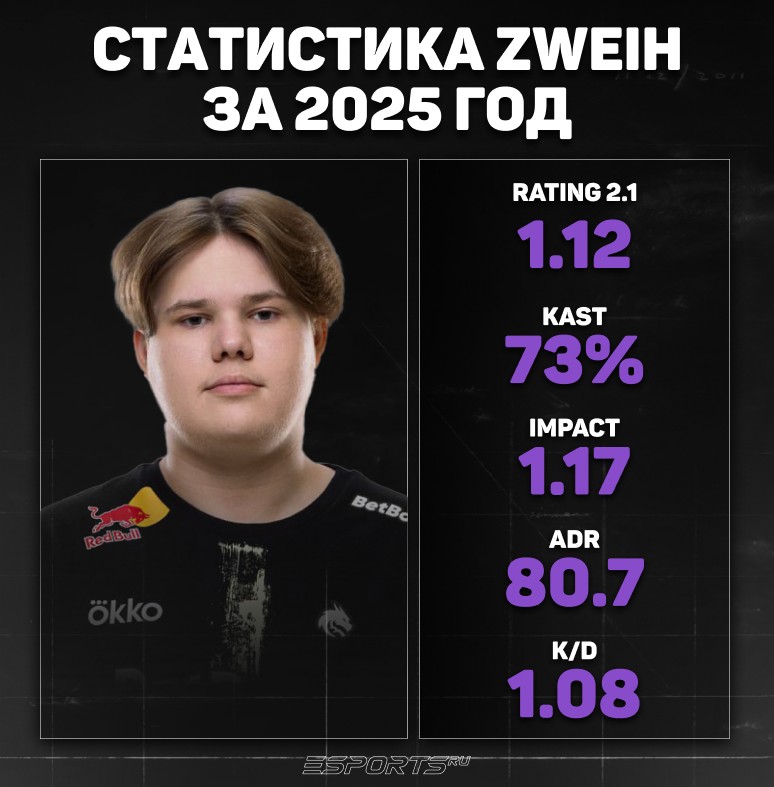 Статистика zweih за 2025 год