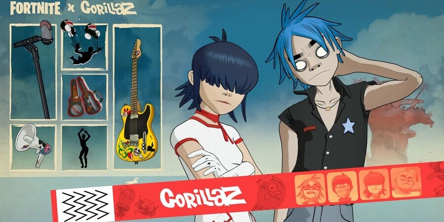 Fortnite x Gorillaz