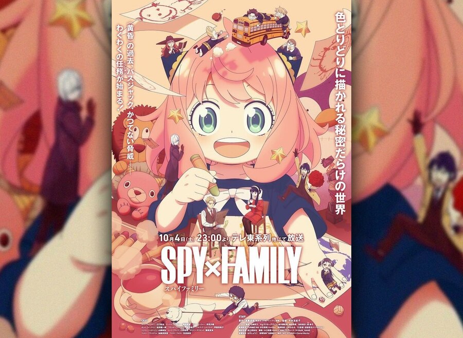 Новый постер 3-го сезона "Spy x Family"