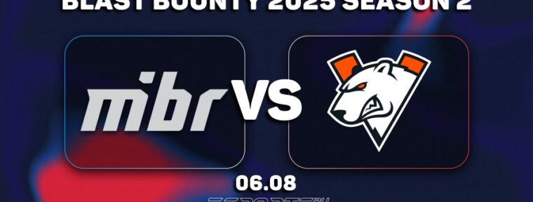 MIBR уступили команде Virtus.pro на BLAST Bounty Fall 2025