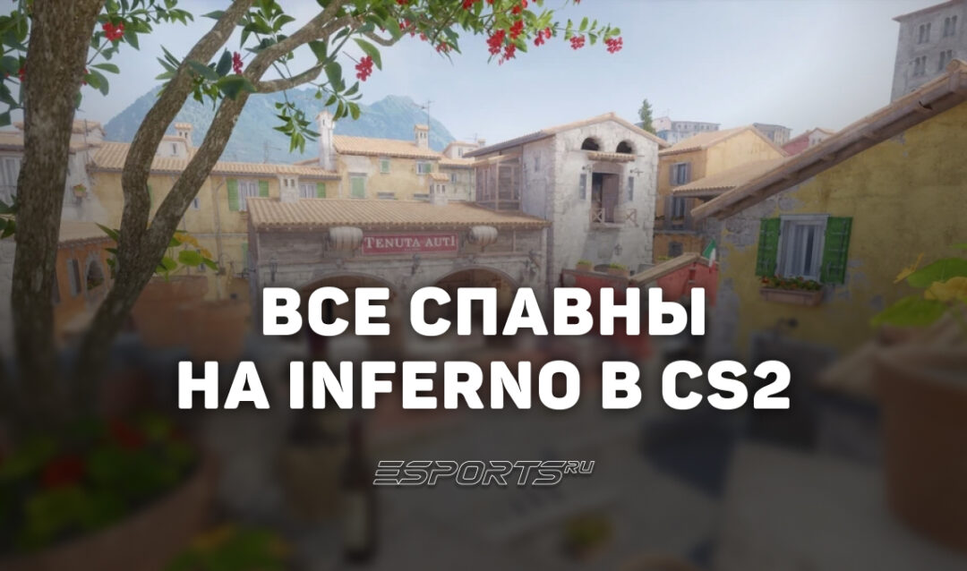 Все спавны на Inferno в CS2