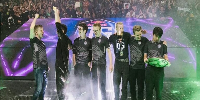 OG после победы на The International 2018