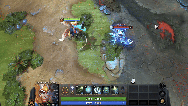 Принцип действия аспекта Shield of the Scion на Skywrath Mage герой получает барьер, когда наносит магический урон 
