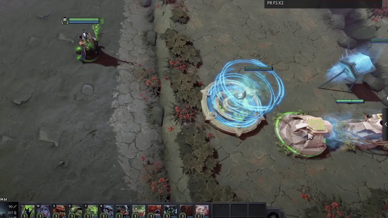 Принцип работы покупки юнита в бараках в кастомке Legion TD Dota