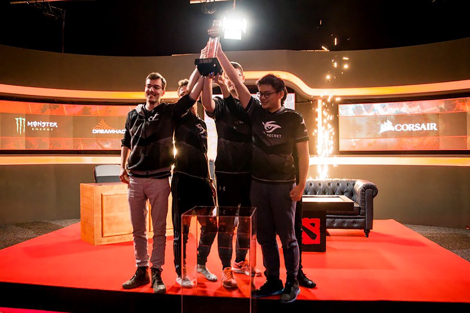 Состав Team Secret победил на DreamLeague Season 9