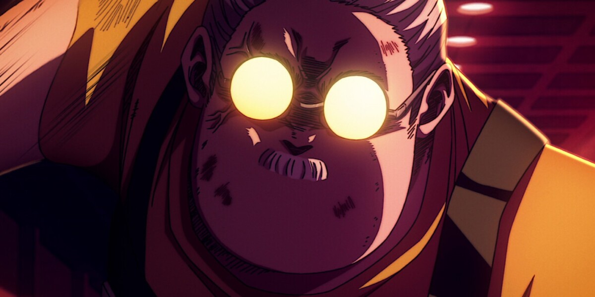 Кадр из аниме Дни Сакамото. Часть 2