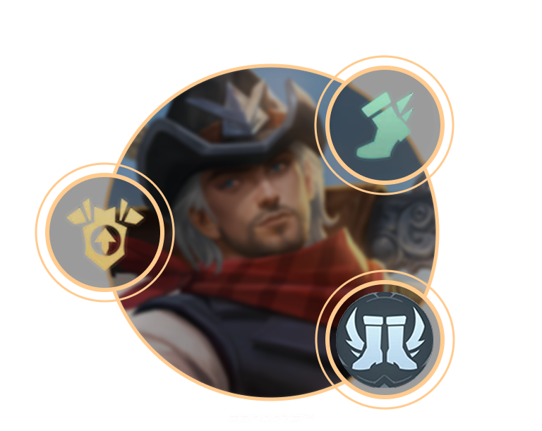 Эмблема стрелка для Клинта в МЛББ