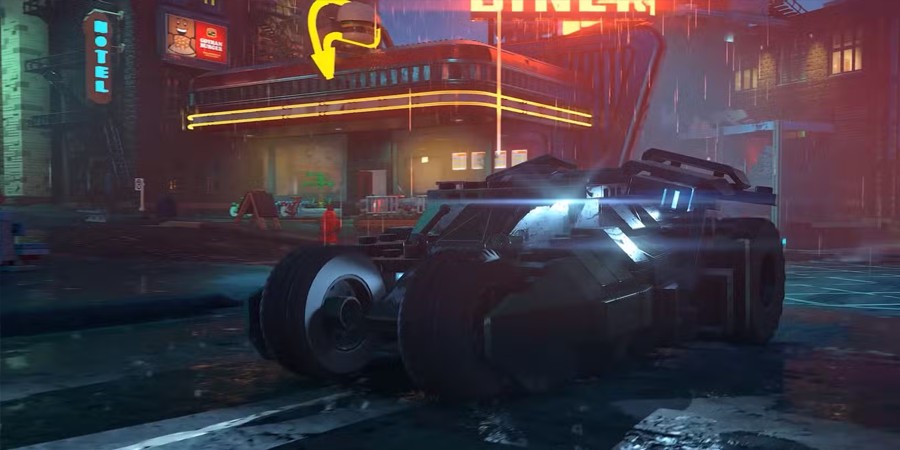 Lego Batman: Legacy of the Dark Knight — бэтмобиль Тёмного Рыцаря