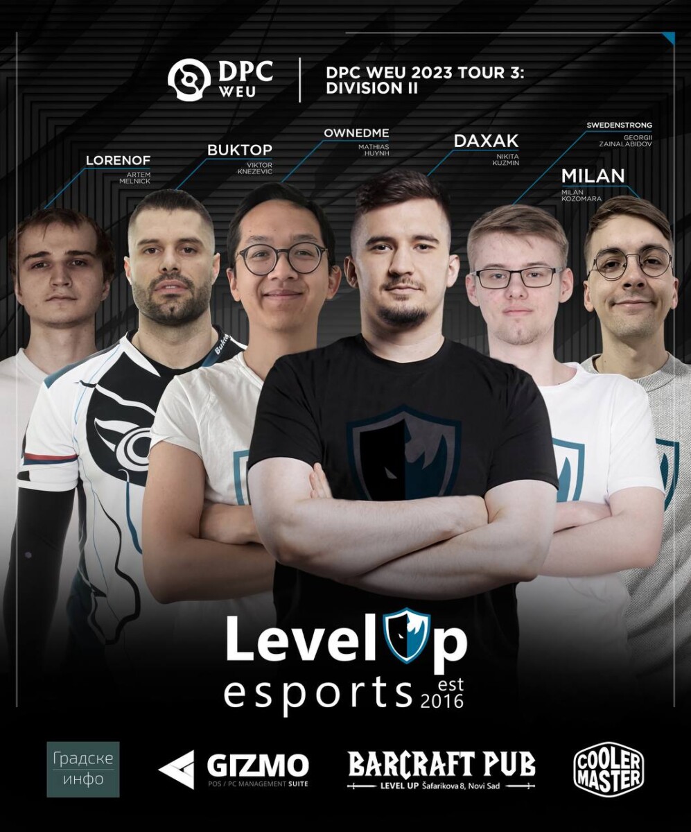 Никита “Daxak” Кузьмин в составе Level UP