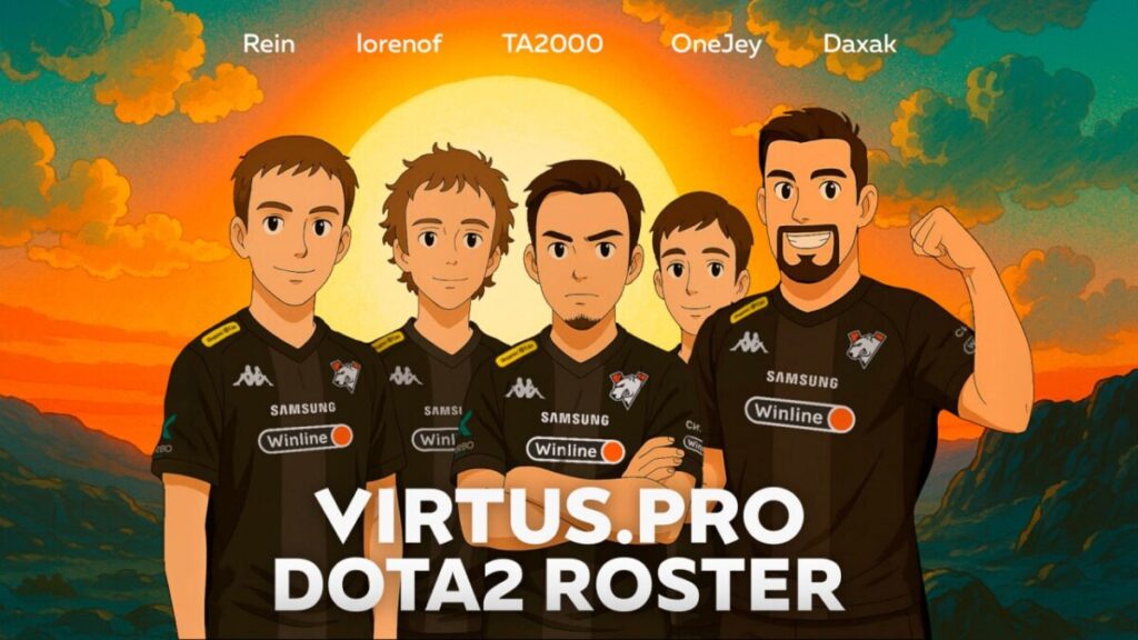 Анонс нового состава Virtus.pro по Dota 2