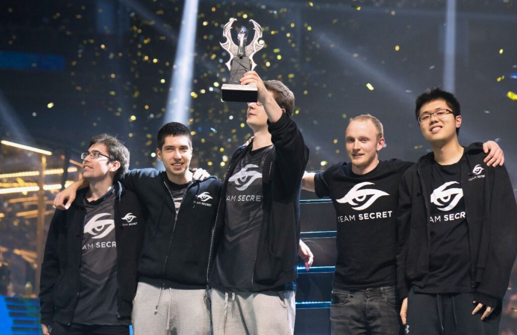 Состав Team Secret сттал победителем Shanghai Major 2016