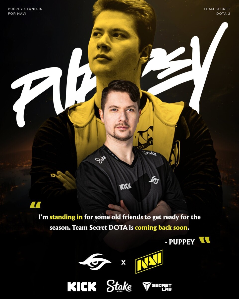 Клемент “Puppey” Иванов в анонсе от NAVI