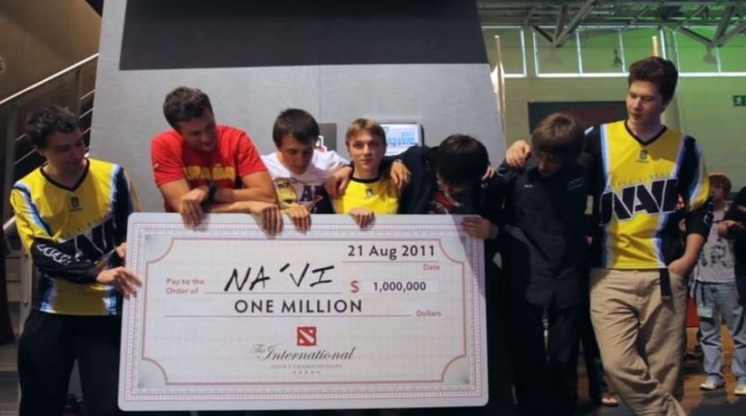 Состав Natus Vincere выиграл The International 2011