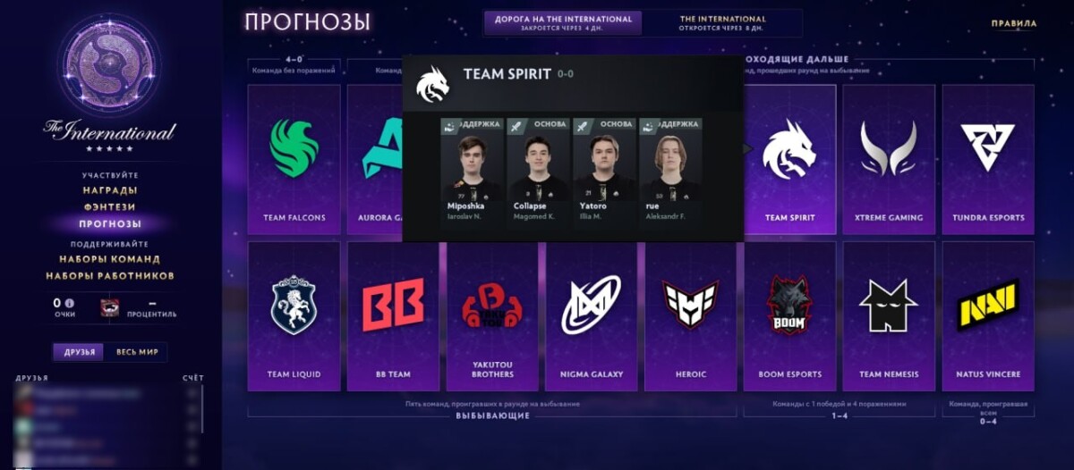 Командный бандл Team Spirit