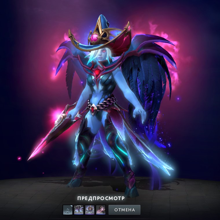 Vengeful Spirit в вещах из ивента Диковинки Квортеро
