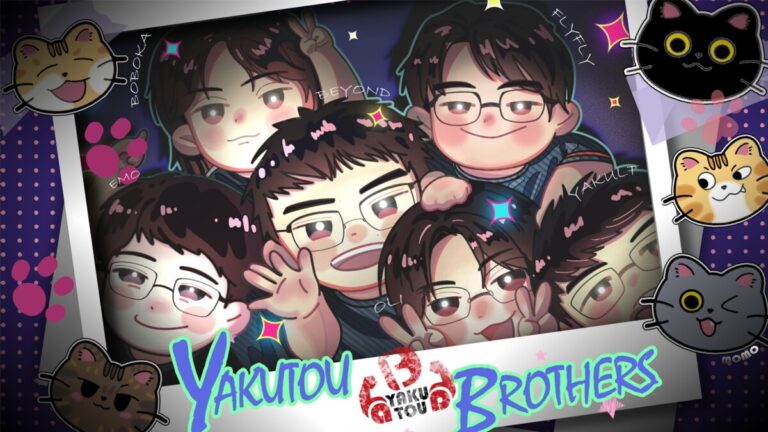 Загрузочный экран 1 Yakutou Brothers компендиум The International 2025