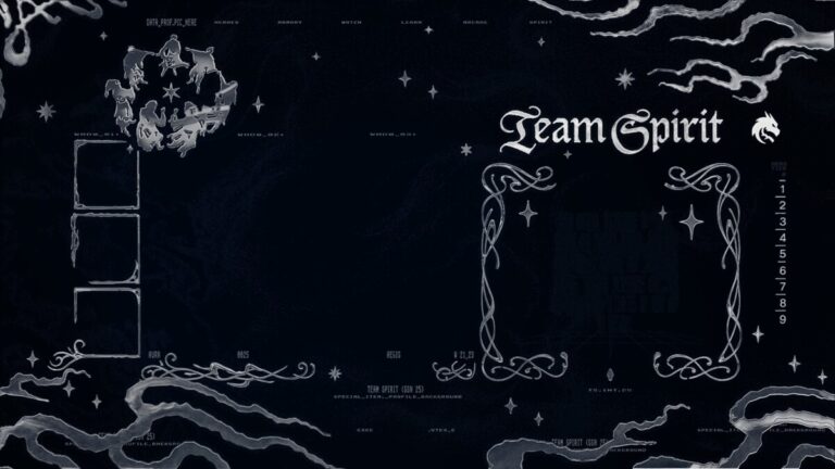 Загрузочный экран 1 Team Spirit компендиум The International 2025