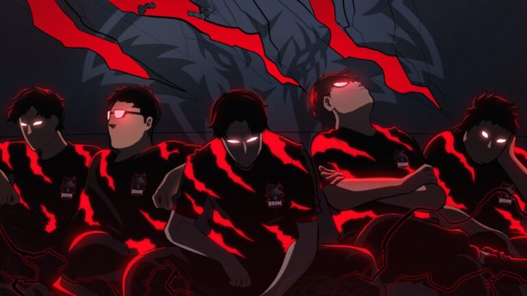 Загрузочный экран 1 BOOM Esports компендиум The International 2025