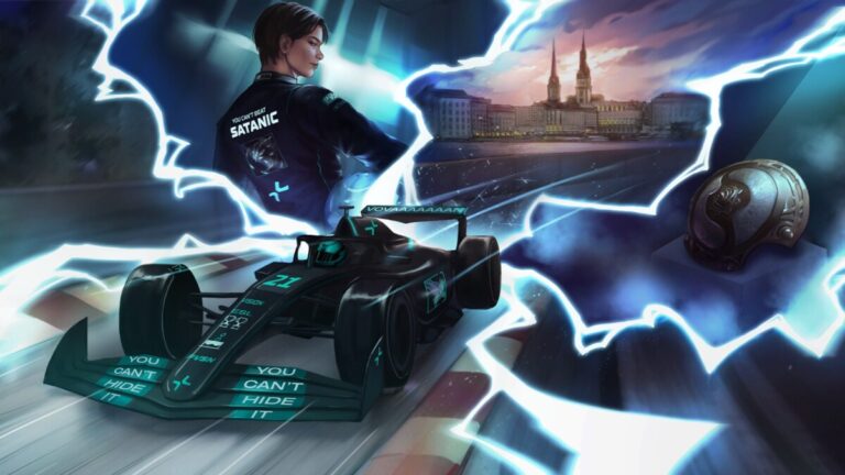 Загрузочный экран 1 PARIVISION компендиум The International 2025