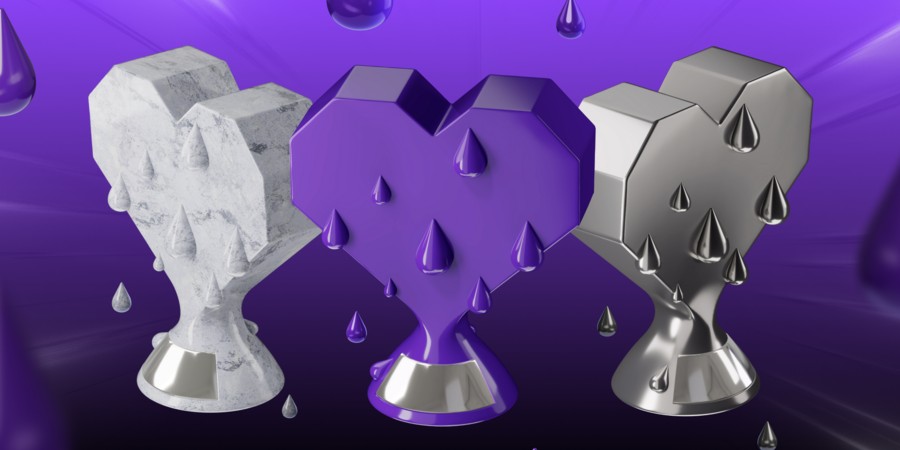 Статуэтка Twitch &laquo;Bleed Purple&raquo;