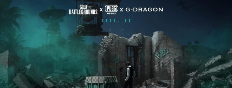 Слили скины и танцы коллаборации G-Dragon с PUBG Mobile