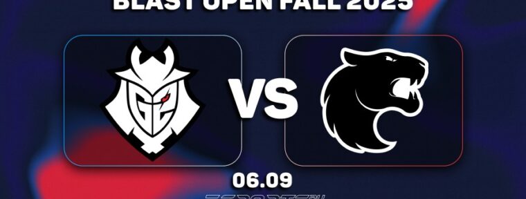 G2 Esports прошли в финал BLAST Open London 2025, одержав победу над FURUA