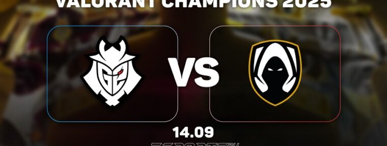 G2 Esports уступили Team Heretics в групповом этапе VALORANT Champions 2025