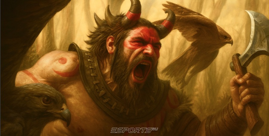 Имбулька: Beastmaster через Helm of the Dominator на The International 2025