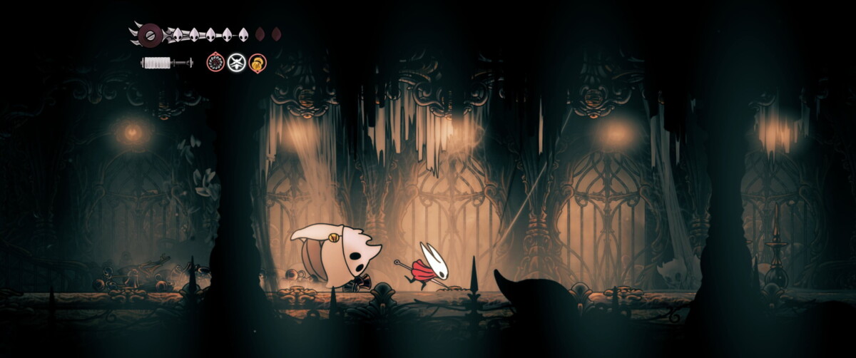 Директор по маркетингу и издательству Team Cherry Мэттью Гриффин сообщил, что Hollow Knight: Silksong будет совместима с экранами формата 21:9. Это заявление было подкреплено графическими материалами, размещёнными в соцсети X.