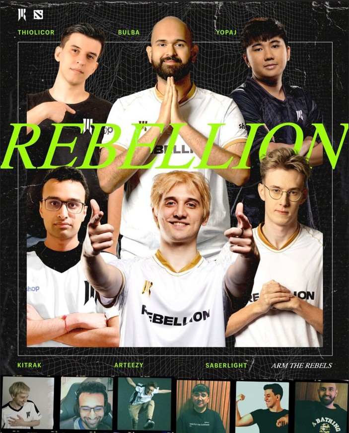 Состав Shopify Rebellion в 2023 году