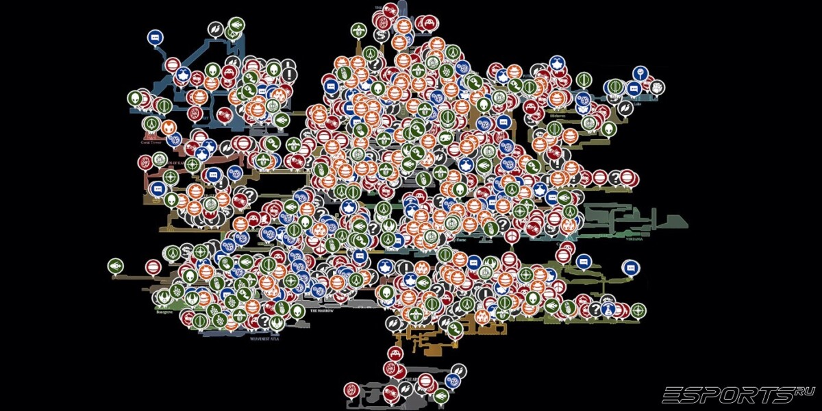 GMTreks Silksong Map