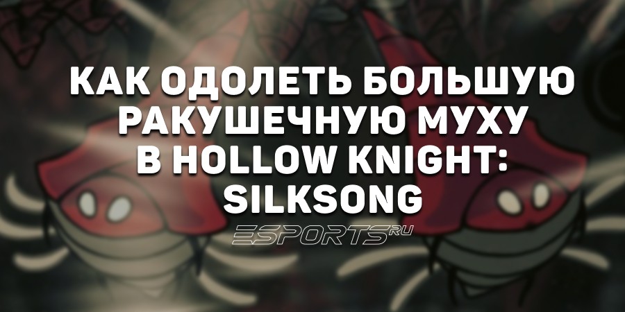 Как одолеть Большую ракушечную муху в Hollow Knight: Silksong