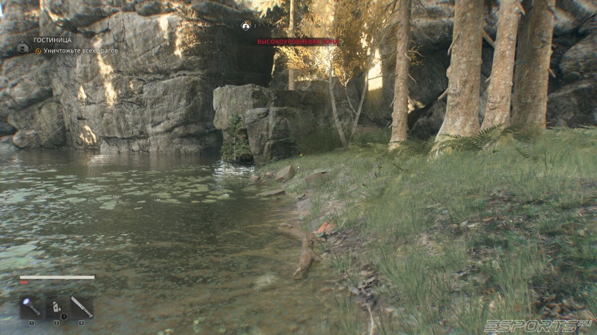 Dying Light: The Beast beaver stick near Asylum