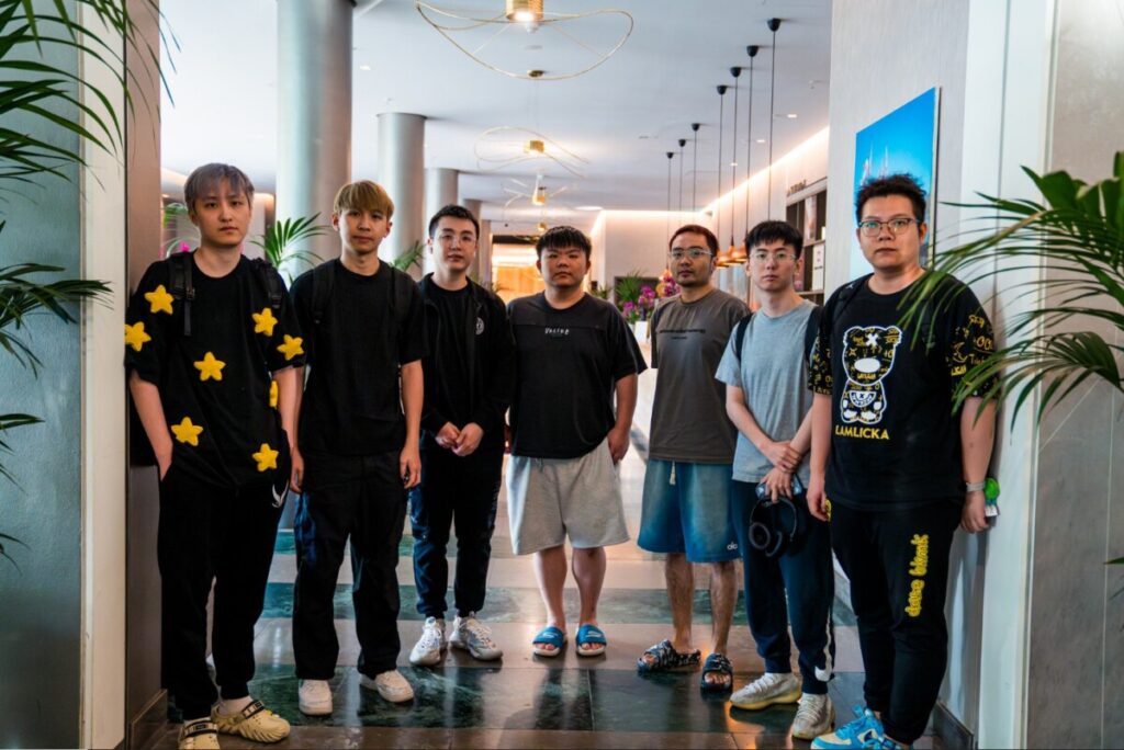 Ame с командой Xtreme Gaming прибыл на The International 2025