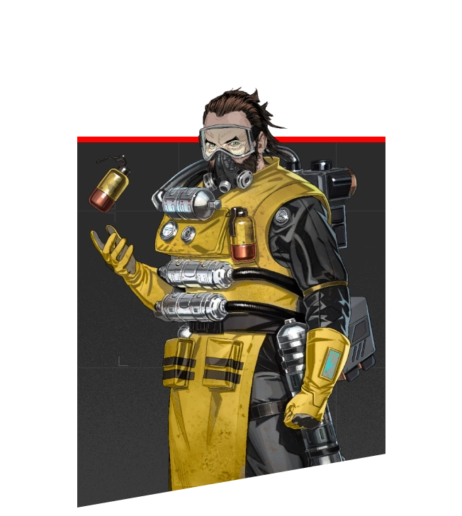 Каустик из Апекс Легендс