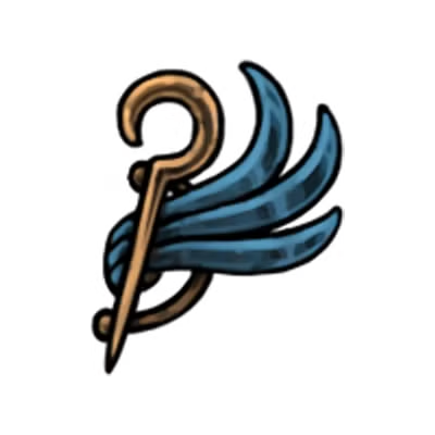 Значок с булавкой в Hollow Knight Silksong