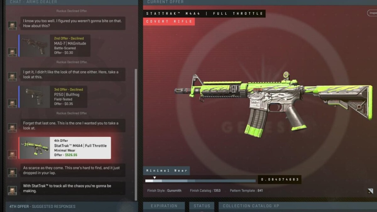 M4A4 | Full Throttle