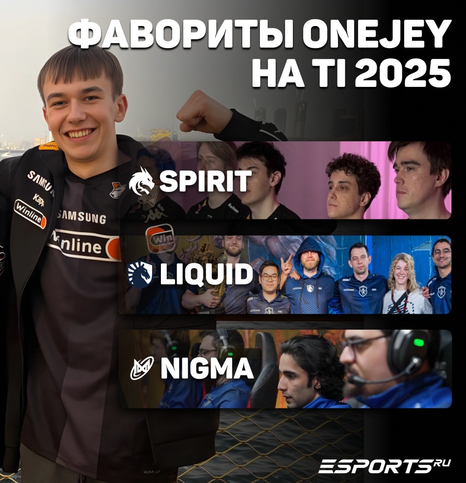 OneJey дал прогноз на The International 2025 