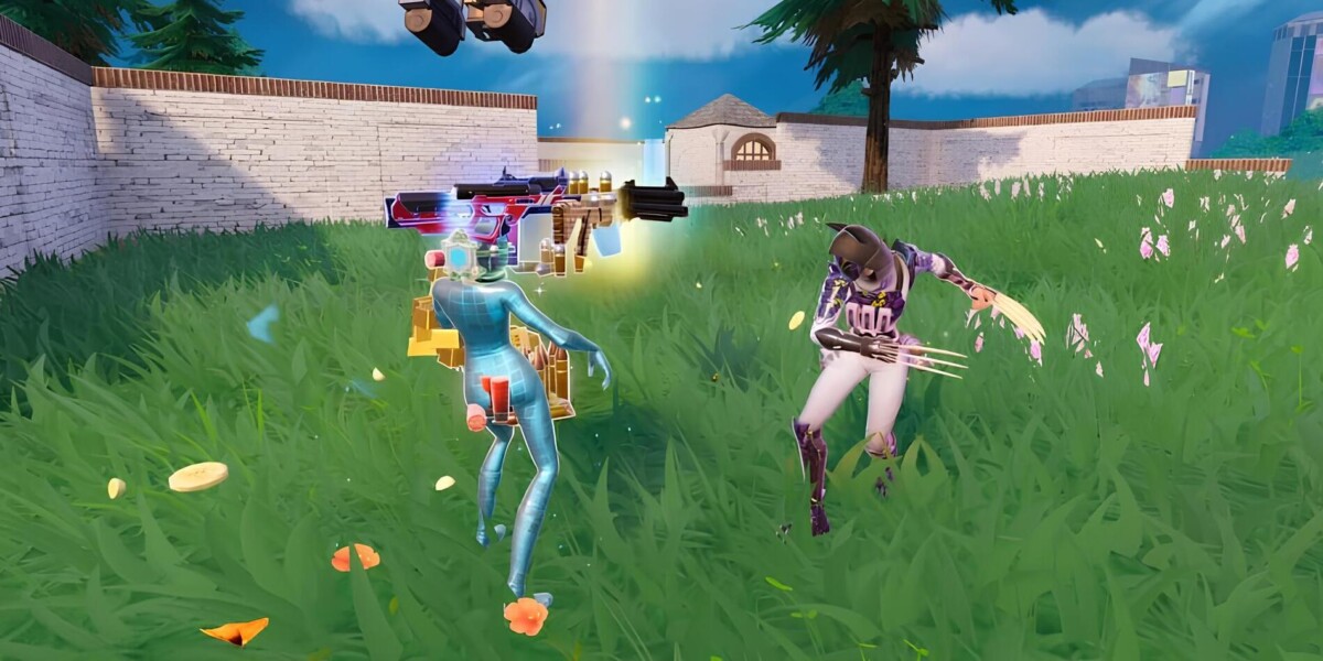 Механика работы медальона Сайтамы в Форнайт Блитз