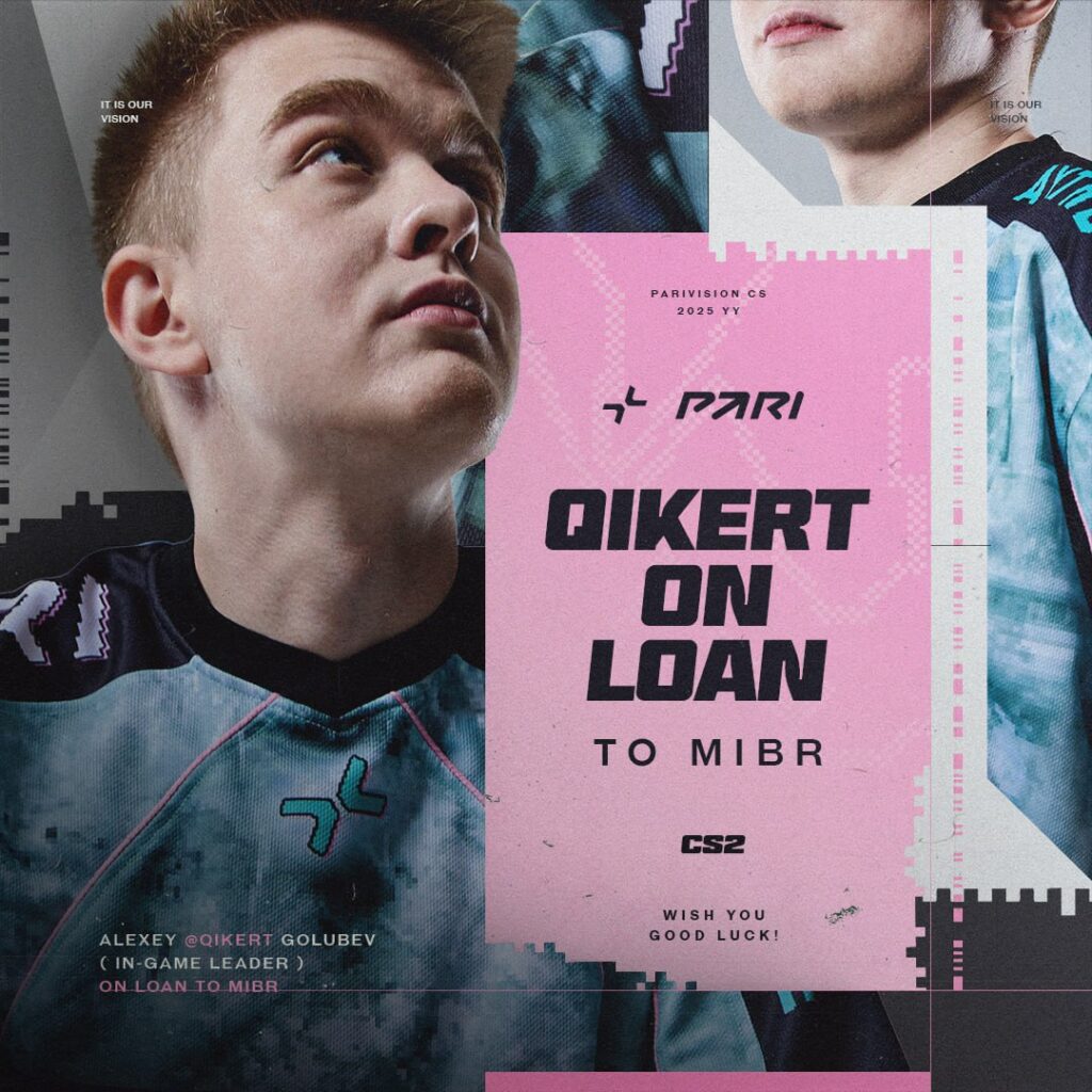 Алексей "Qikert" Голубев переходит в MIBR на правах аренды