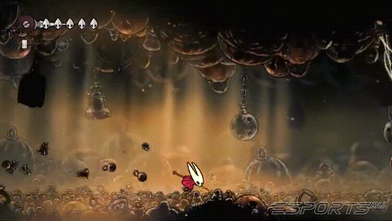 Hollow Knight: Silksong рывок зверя